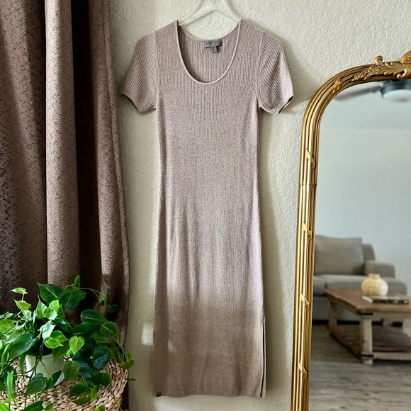 Barefoot Dreams Dresses & Skirts - Barefoot Dreams CozyChic Ultra Lite Ribbed Short Sleeve Dress